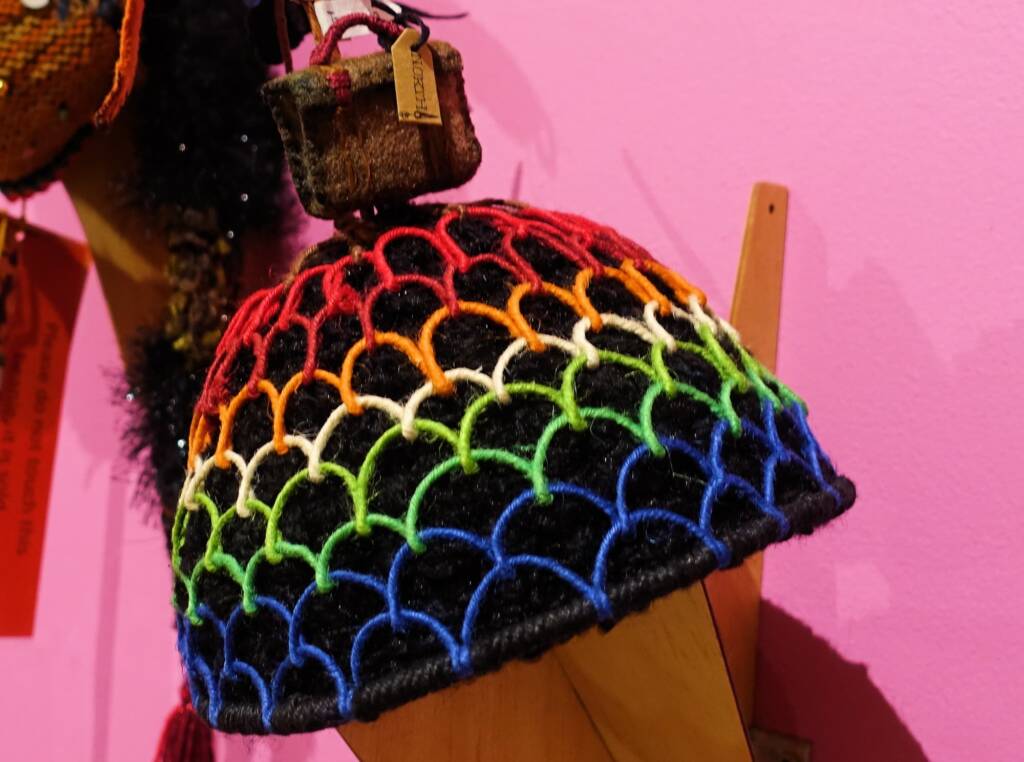 "935 leagues over the Sea" by Cathryn Merry (Kate), Alice Springs NT, Alice Springs Beanie Festival 2023