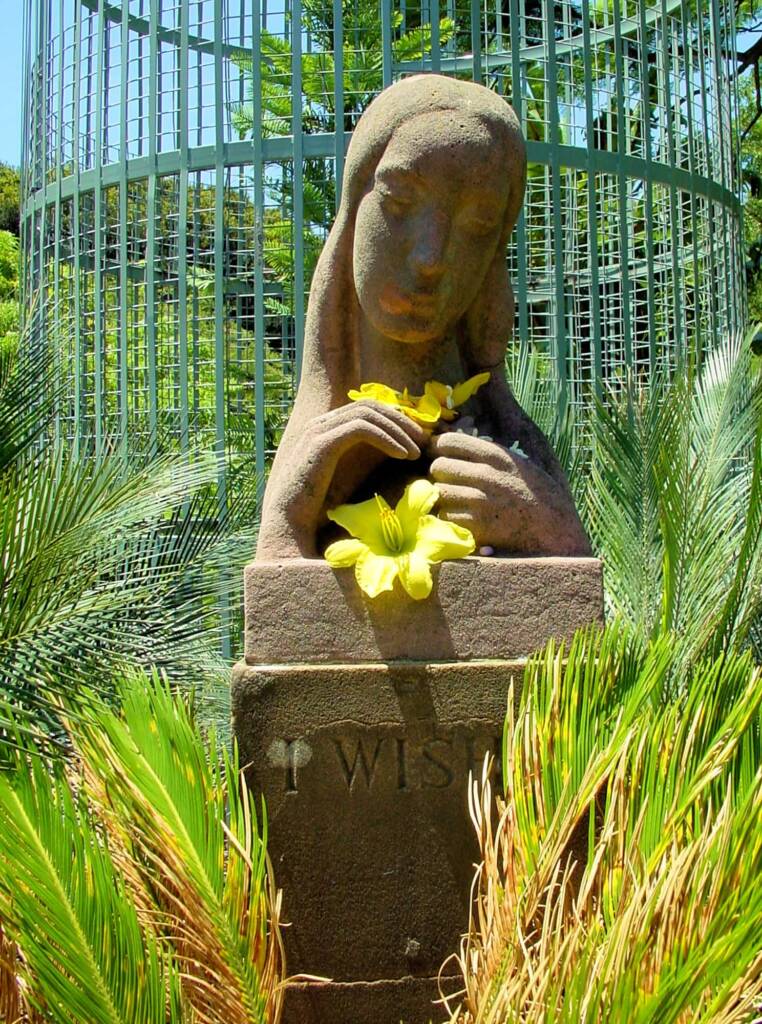 I wish (1946) by Arthur Fleischmann (1896-1990), Royal Botanic Gardens Sydney NSW
