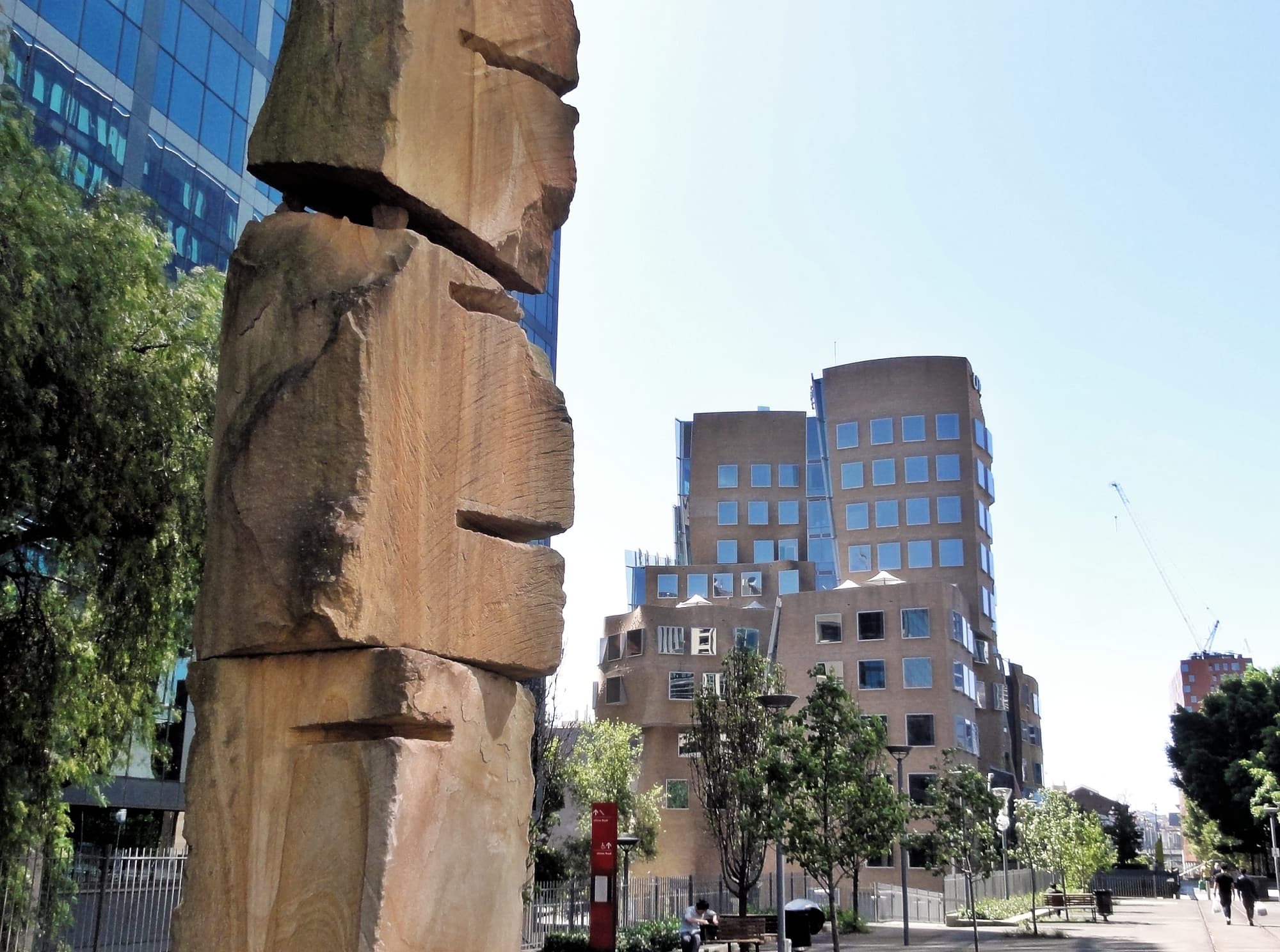 a life, 2004-07, by Gary Deirmendjian, The Goods Line, Sydney's Urban Walkway NSW