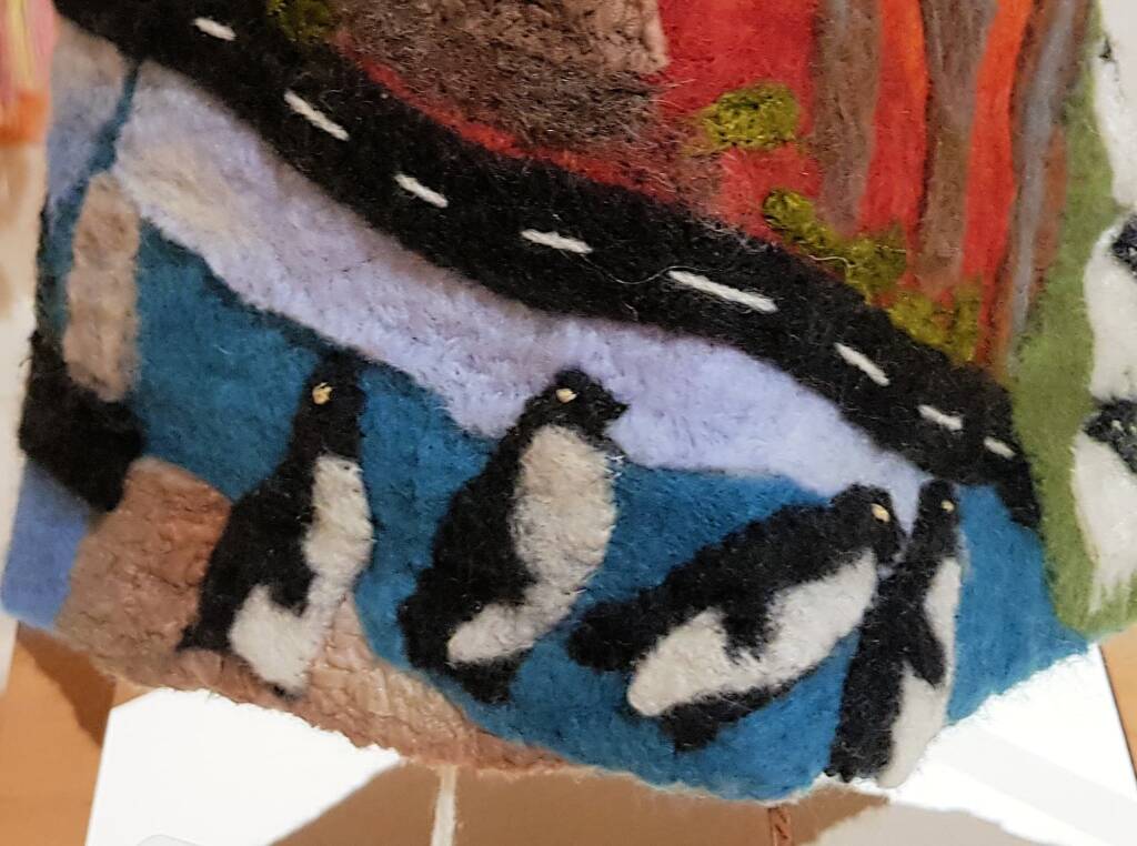 Amazing Australia by Pat Meehan, Albury NSW, Alice Springs Beanie Festival 2023