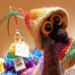An Emu Stole My Beanie by Meggan Jack, Northern Rivers NSW, Alice Springs Beanie Festival 2023