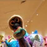 An Emu Stole My Beanie by Meggan Jack, Northern Rivers NSW, Alice Springs Beanie Festival 2023
