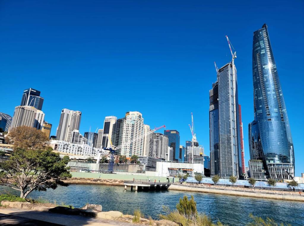 Barangaroo skyline, Sydney NSW