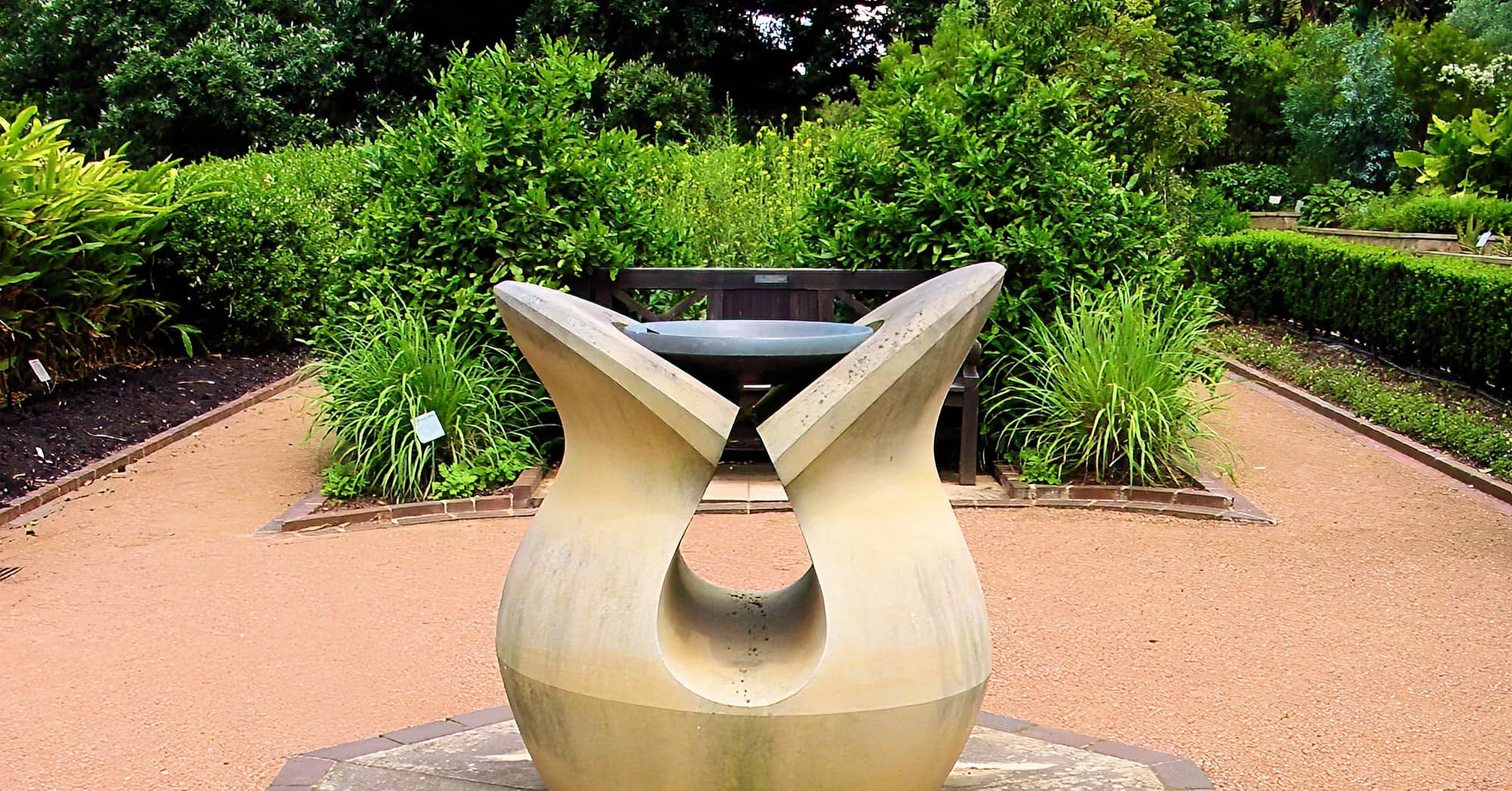 Birdbath for Hope Clayton, Royal Botanic Gardens Sydney NSW