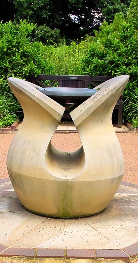 Birdbath for Hope Clayton, Royal Botanic Gardens Sydney NSW