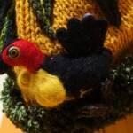 Bush Turkey by Pat Robshaw, Banora NSW, Alice Springs Beanie Festival 2023