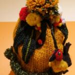 Bush Turkey by Pat Robshaw, Banora NSW, Alice Springs Beanie Festival 2023