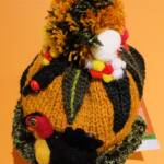 Bush Turkey by Pat Robshaw, Banora NSW, Alice Springs Beanie Festival 2023