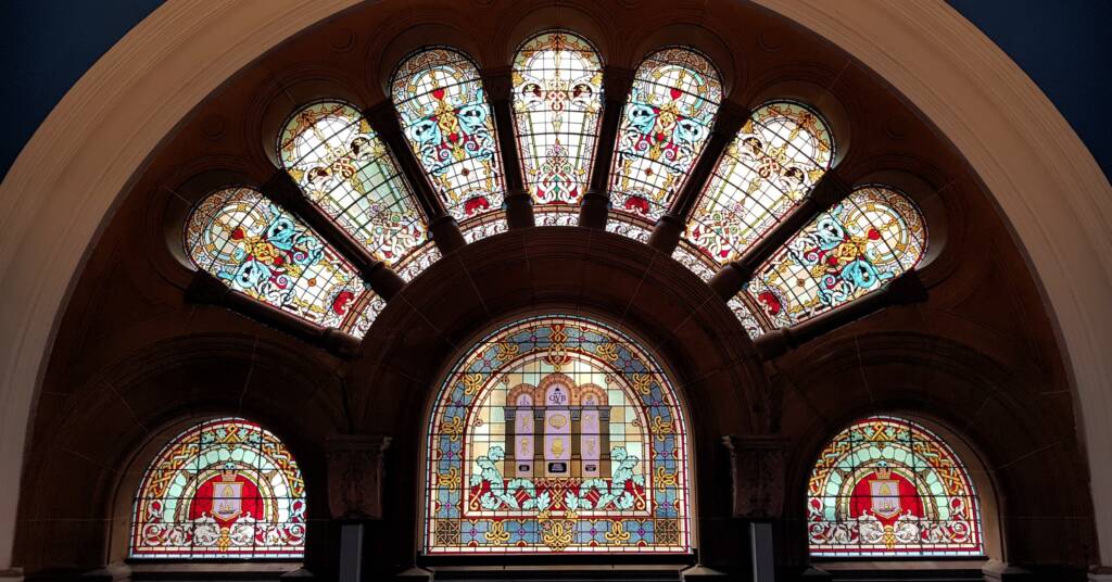 Cartwheel Window, Queen Victoria Building, Sydney NSW