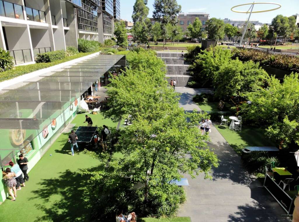 Central Park Mall, Broadway/Chippendale, Sydney NSW