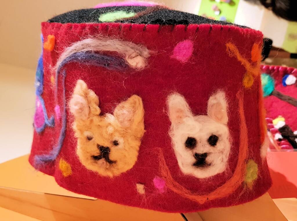 Critters of Barkly - Collaboration (kids and adults - indigenous and non), Barkly Region (Canteen & Tennant Creek) NT, Alice Springs Beanie Festival 2023