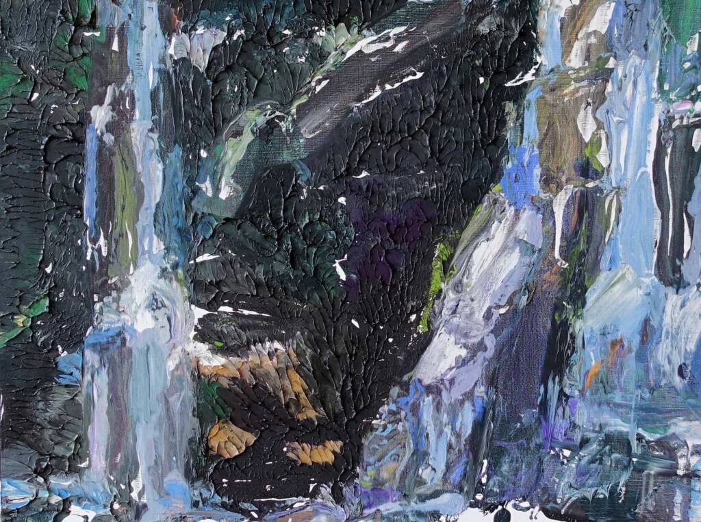 Fairy Bower Rorschach, 2012, artist Ben Quilty