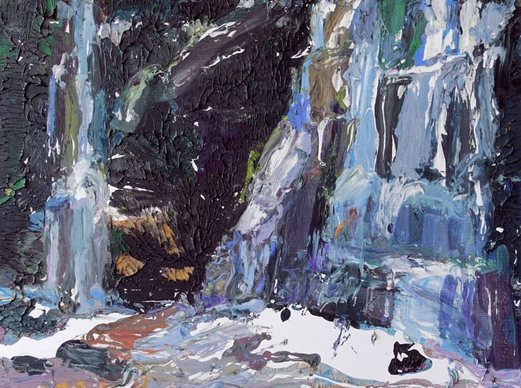 Fairy Bower Rorschach, 2012, artist Ben Quilty