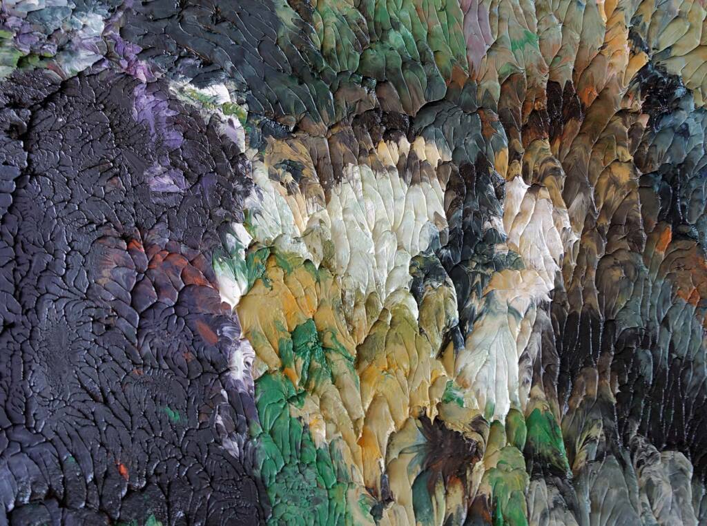 Fairy Bower Rorschach, 2012, artist Ben Quilty
