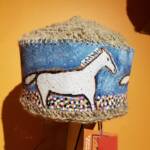 Horses by Kelvin Laad, Ampilatwatja NT, Alice Springs Beanie Festival 2023