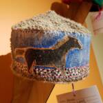 Horses by Kelvin Laad, Ampilatwatja NT, Alice Springs Beanie Festival 2023