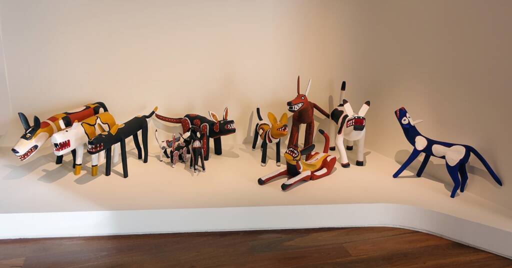 Pack of ku' 2021-22, Ku' belong to all five clans of Aurukun, Art Gallery of NSW