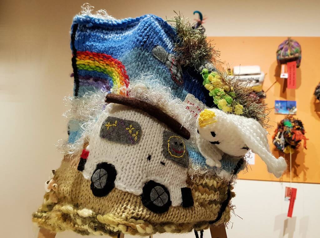Rainbow Travels by Allison Pearson, Alice Springs Beanie Festival 2023