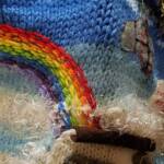 Rainbow - Rainbow Travels by Allison Pearson, Alice Springs Beanie Festival 2023