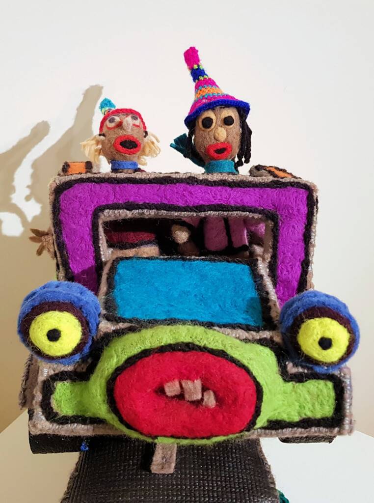 Road Trip by Kristian Malinski, Alice Springs Beanie Festival 2023