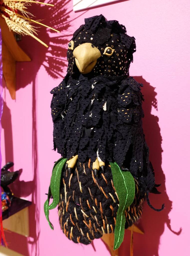 The Unwilling Traveller by Maggie Pereyra, Alice Springs NT, Alice Springs Beanie Festival 2023