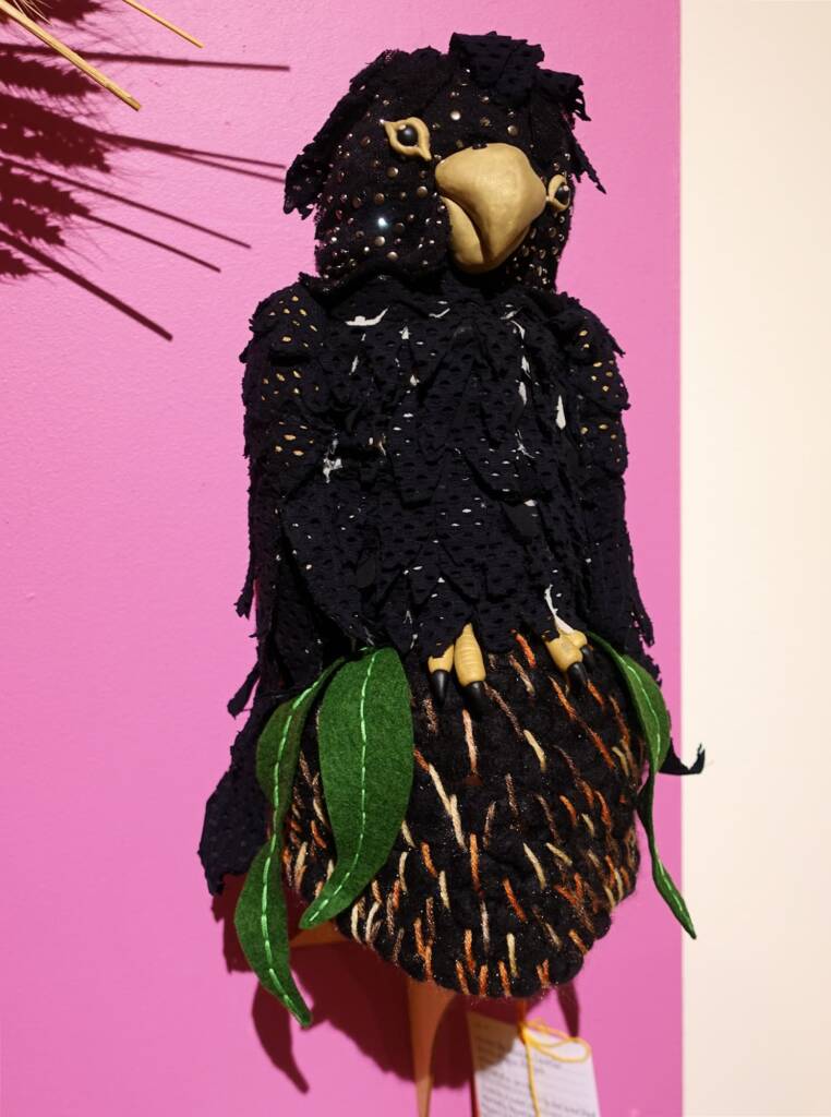 The Unwilling Traveller by Maggie Pereyra, Alice Springs NT, Alice Springs Beanie Festival 2023