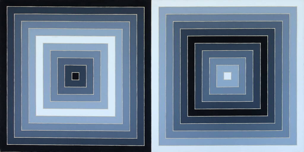 Untitled, 1965, artist Frank Stella