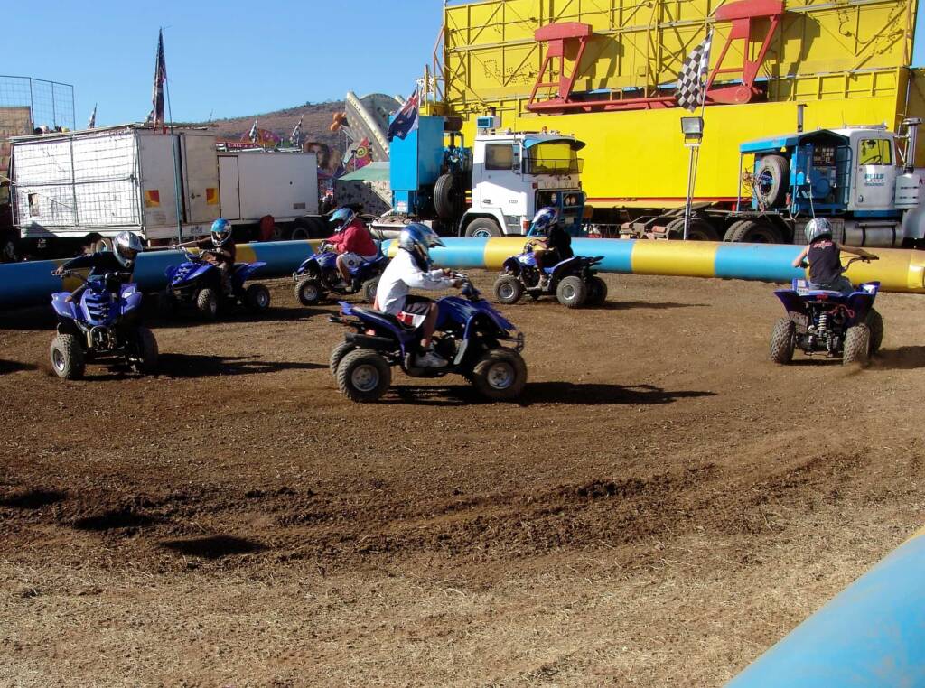 Kids quadbike at the Alice Springs Show 2008
