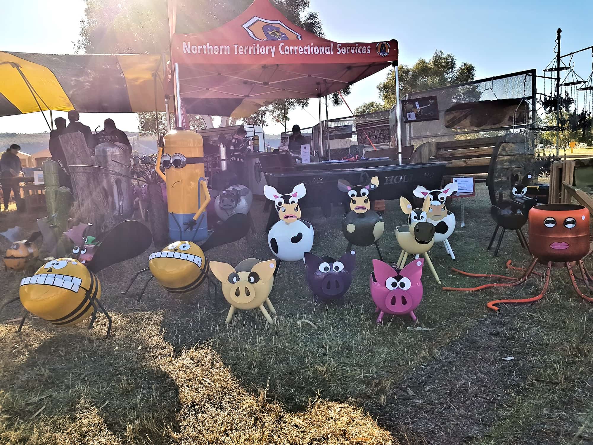 Northern Territory Correctional Services stall, Alice Springs Show 2023