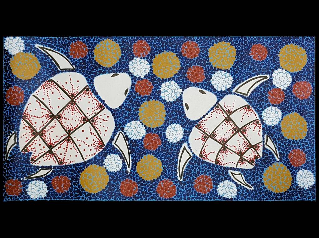 Northern Territory Correctional Services stall - Artwork by Kirkman, Alice Springs Show 2010