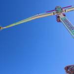 Fun fair rides at the Alice Springs Show 2023