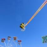 Fun fair rides at the Alice Springs Show 2023