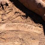 Sand Sculpting by sandinyoureyes.com at the Alice Springs Show 2015