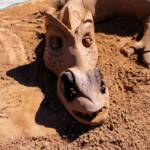 Sand Sculpting by sandinyoureyes.com at the Alice Springs Show 2015