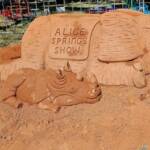 Sandology Sand Sculpting by Steve at the Alice Springs Show 2023