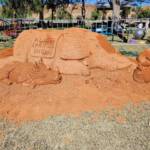 Sandology Sand Sculpting by Steve at the Alice Springs Show 2023