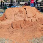 Sandology Sand Sculpting by Steve at the Alice Springs Show 2023