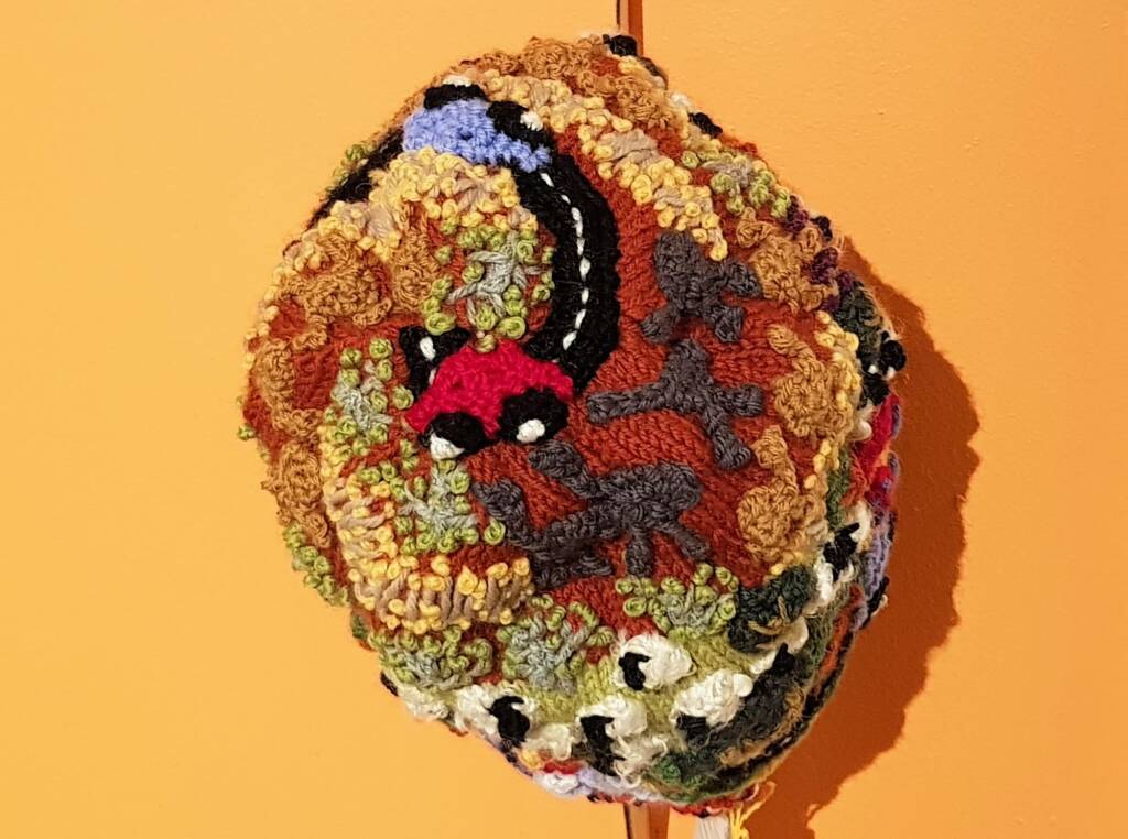 City to Outback by Tiffany Lauricella, Bega Valley NSW, Alice Springs Beanie Festival 2023