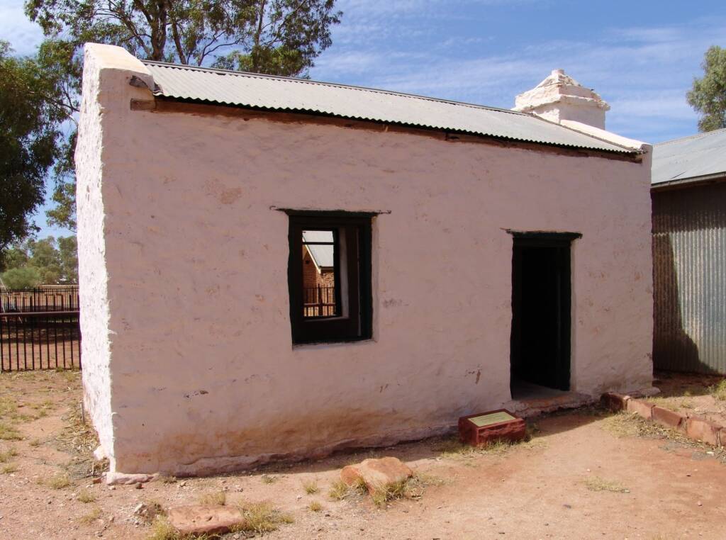 Correspondence School - built in 1896 - Hermannsburg NT