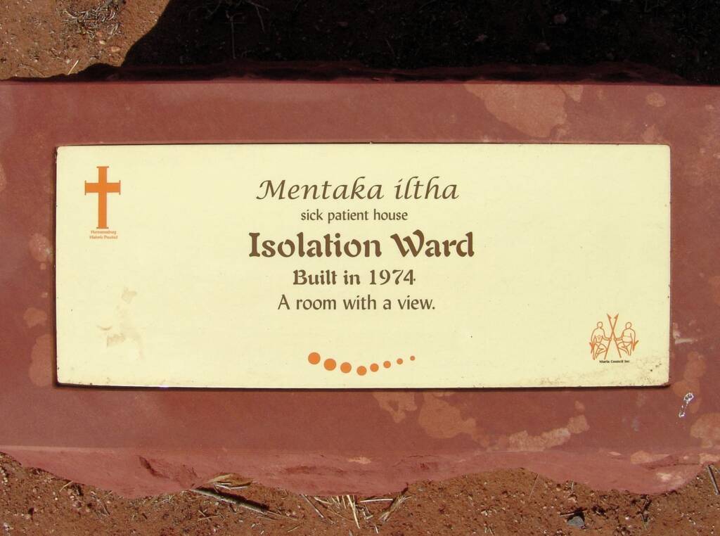Isolation Ward - built in 1974, Hermannsburg NT