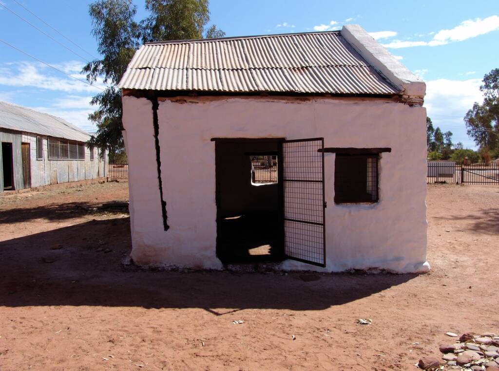 Meathouse - built in 1890s - Hermannsburg NT