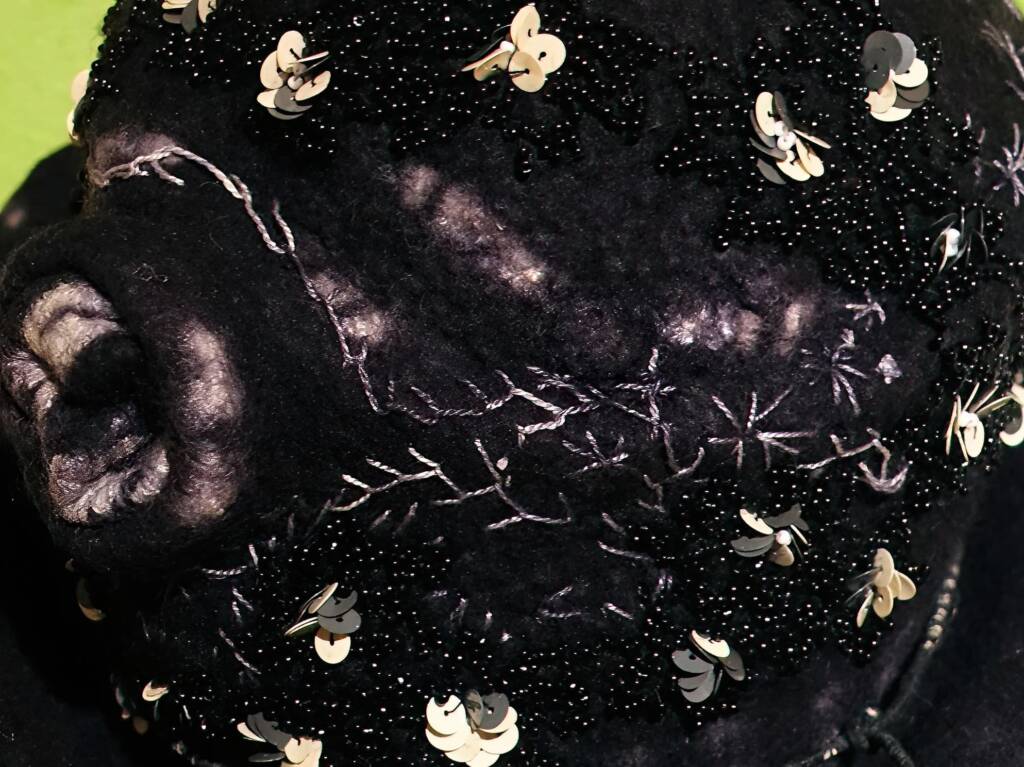 Night Sky by Jacqueline Gibson, Attadale WA, Alice Springs Beanie Festival 2023