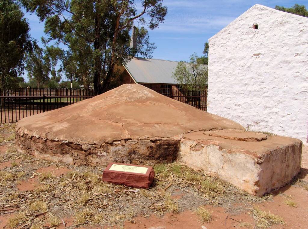Rainwater Tanks - built in 1927-1930 (a time of severe drought) - Hermannsburg NT