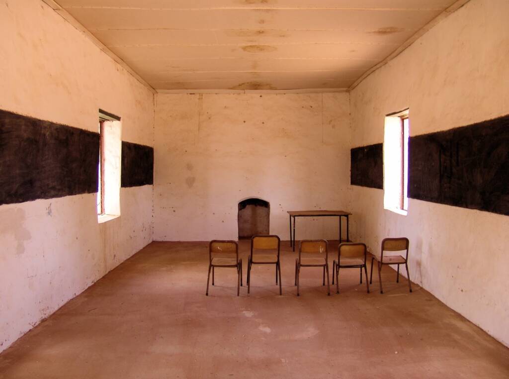 Schoolhouse - built in 1896 - Hermannsburg NT
