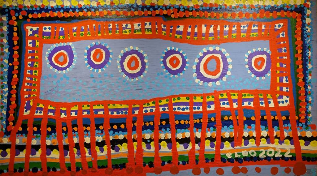 After the rain by Christopher Leo (Acrylic on board), section Stories, Advocate Art Award 2023