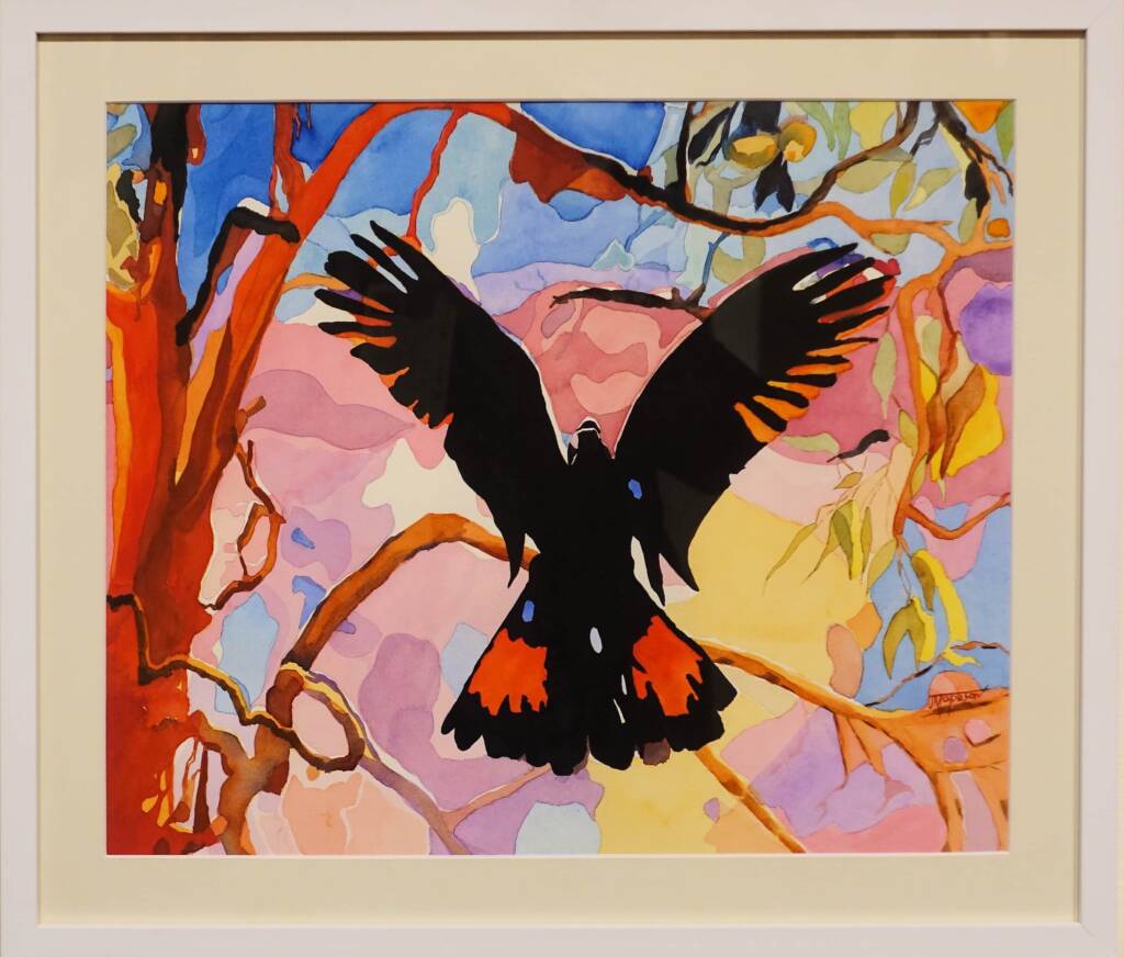 By Spencer Hill, Tyuretye by Judy Mapleson (Watercolour), section Places, Advocate Art Award 2023