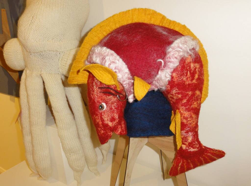 Finneus Trout by Julie Brennan, Alice Springs Beanie Festival 2013