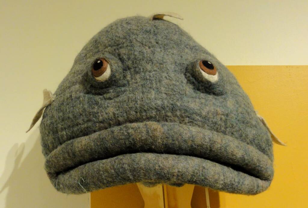 Gropmund G Groper by Julie Brennan, Alice Springs Beanie Festival 2013