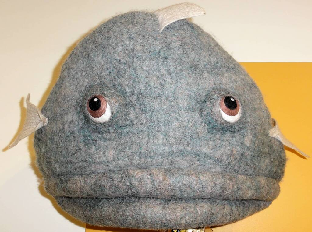 Gropmund G Groper by Julie Brennan, Alice Springs Beanie Festival 2013