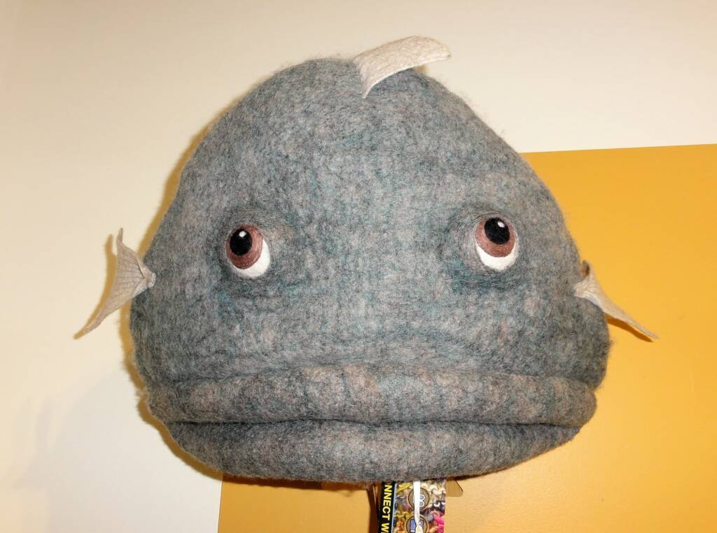 Gropmund G Groper by Julie Brennan, Alice Springs Beanie Festival 2013